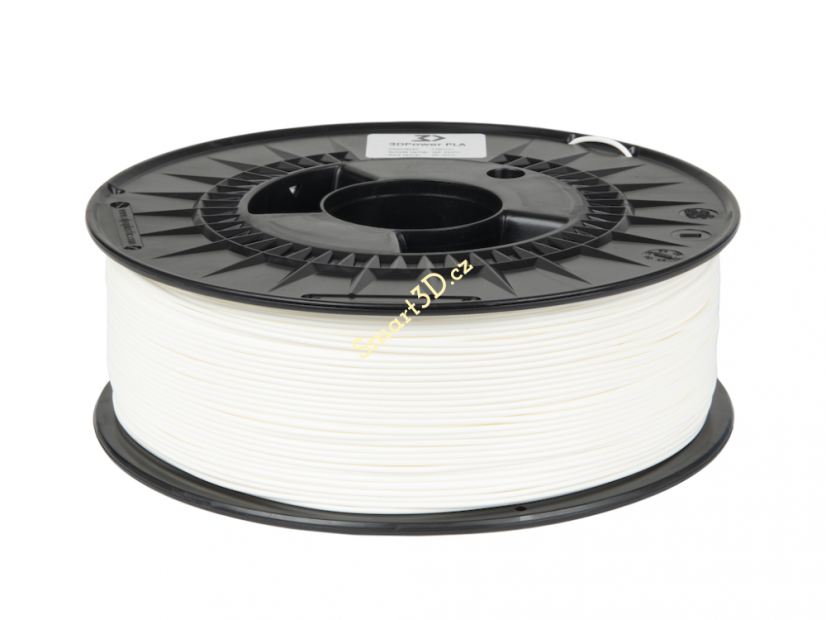 Filament 3D POWER / Basic PLA / BÍLÁ / 1,75 mm / 1 kg.