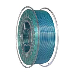 Filament DEVIL DESIGN / PLA SILK DUAL / STUDENO ZELENÁ + FIALOVÁ / 1,75 mm / 1 kg.