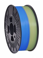 Filament NEBULA / PLA / GLOWING BLUE / 1,75 mm / 1 kg