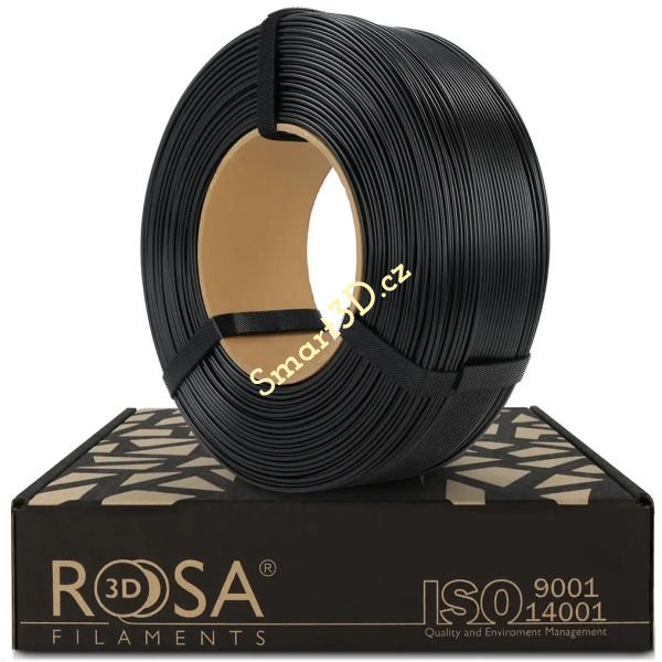 ReFill ROSA3D / PLA Plus ProSpeed / BLACK / 1,75 mm / 1 kg