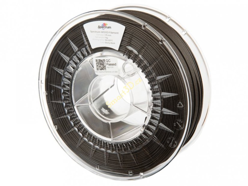Filament SPECTRUM / PLA SPECIAL / DŘEVO ČERNÝ EBEN / 1,75 mm / 1 kg