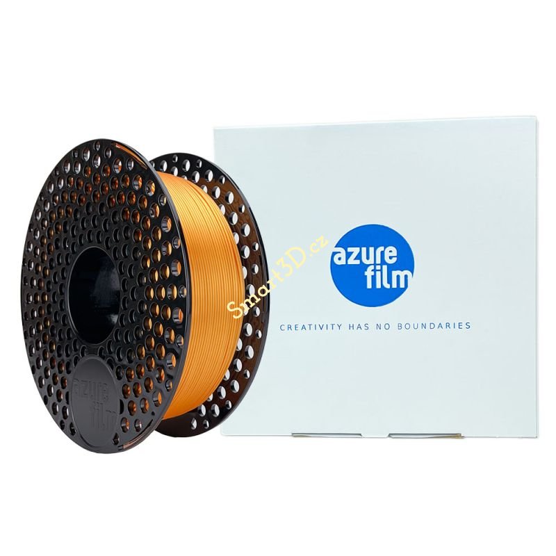 Filament AzureFilm / PLA SILK / ORANŽOVÁ „FLAME“ / 1,75 mm / 1 kg.