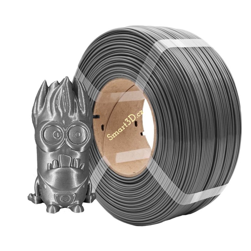 ReFill AzureFilm / PLA / STŘÍBRNÁ / 1,75 mm / 1 kg.