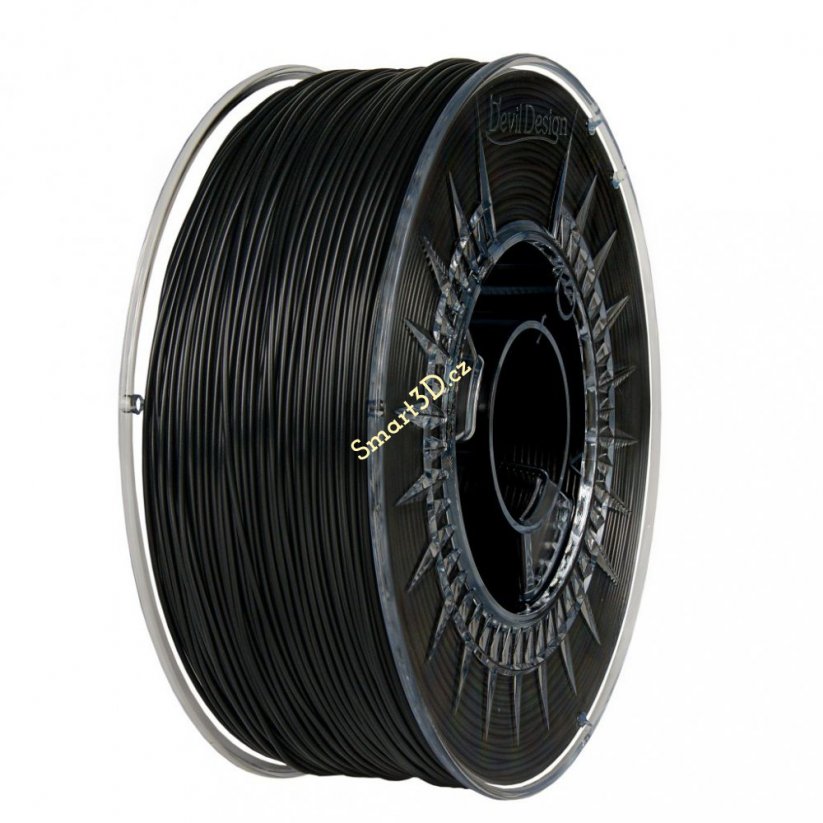 Filament DEVIL DESIGN / ABS+ / BLACK / 1,75 mm / 1 kg.
