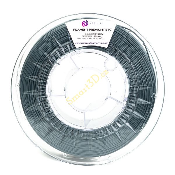 Filament NEBULA / PETG / KOVOVĚ ŠEDÁ / 1,75 mm / 1 kg
