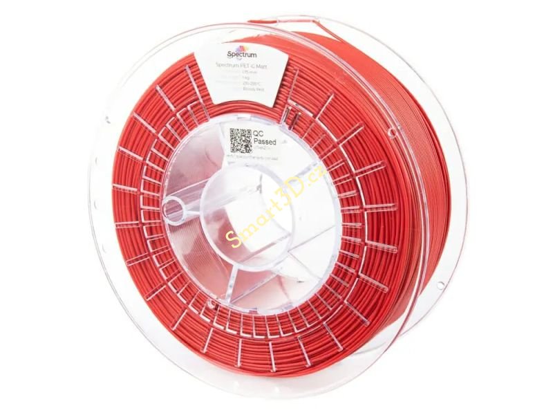 Filament SPECTRUM / PETG MATT / BLOODY RED / 1,75 mm / 1 kg