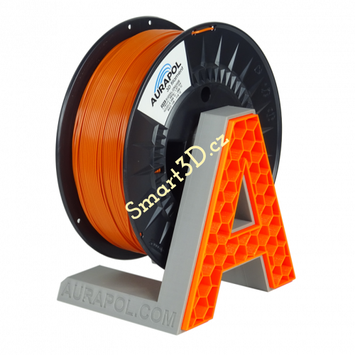 Filament AURAPOL / ASA / SIGNAL ORANGE / 1,75 mm / 850g.
