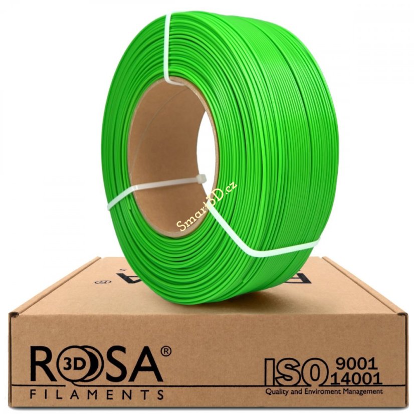 ReFill ROSA3D / PLA Starter / ZELENÁ / 1,75 mm / 1 kg