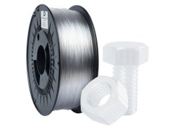 Filament 3D POWER / Hyper PCTG / TRANSPARENTNÁ "CRYSTAL" / 1,75 mm / 1 kg.