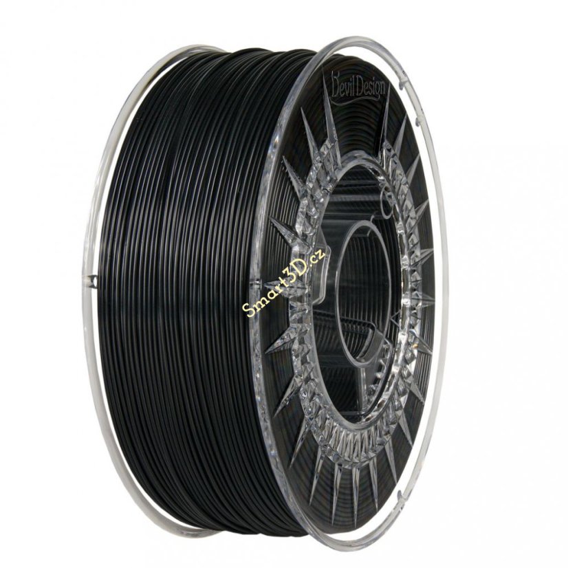 Filament DEVIL DESIGN / ASA / ČIERNA / 1,75 mm / 0,8 kg.