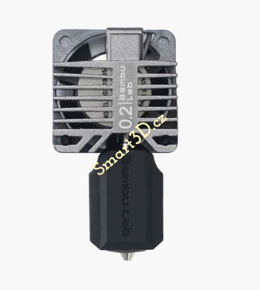 Kompletní sestava hotendu 0,2mm z nerezové oceli - pro tiskárny X1C