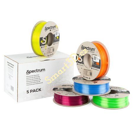 Filament SPECTRUM / 5 PACK / PLA CRYSTAL / 1,75 mm