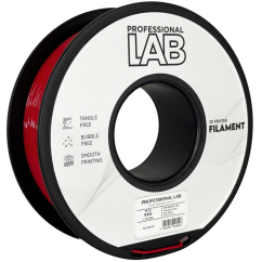 Filament PROFESSIONAL LAB / PETG / ČERVENÁ / 1,75 mm / 1 kg