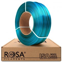 Rosa3D PLA Silk NÁMOŘNICKÁ MODRÁ 1 kg (refill)