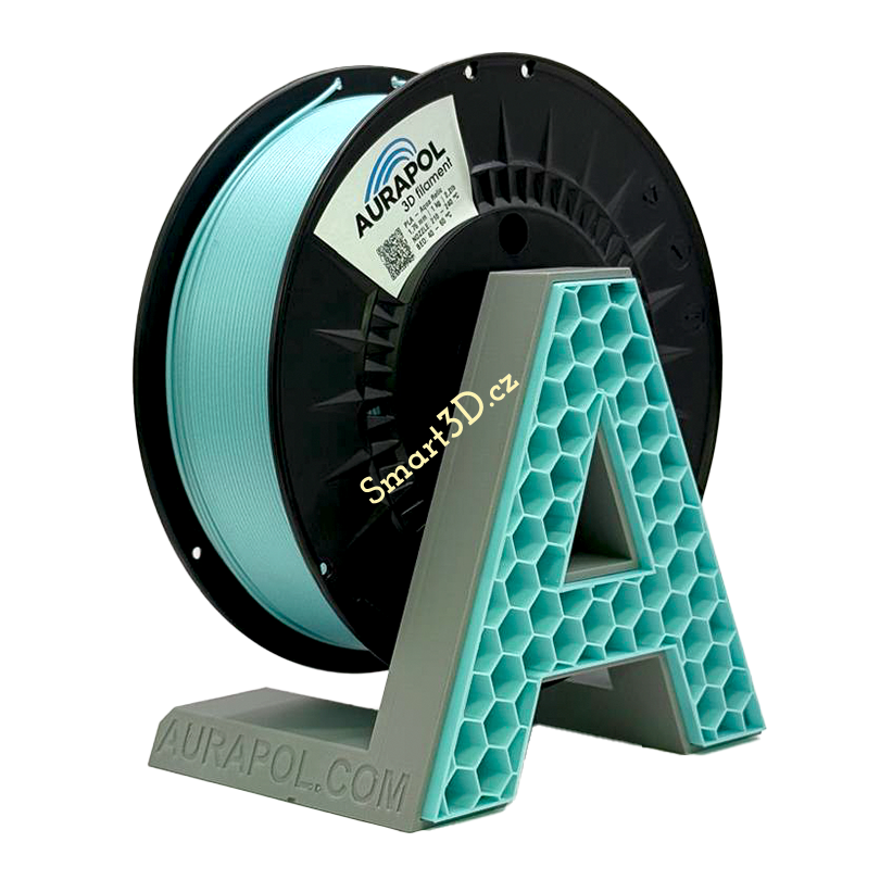 Filament AURAPOL / PLA / AQUA RELIC / 1,75 mm / 1 kg.